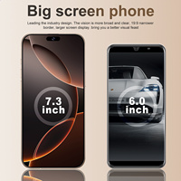 Téléphone 16 Pro Max 5G, directement de l'usine, double SIM, appareil photo arrière 108MP, processeur Deca Core, déverrouillage facial, batterie 8000mAh, HD, Android 14 français