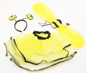 Ensemble de jupe tutu abeille, costume d'Halloween pour enfants, cosplay d'abeille mignonne, cosplay de fée - haolan HASY-002 fait main - Product Image 1