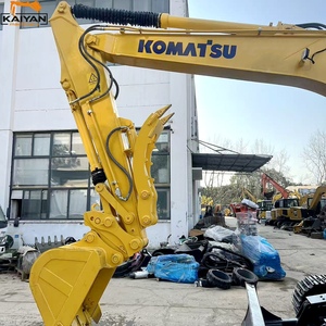 Excavadora de cadenas hidráulica usada Komatsu PC130-8MO de 13 toneladas, excavadora mediana Komatsu original de Japón con cucharón de excavación estándar - Product Image 5