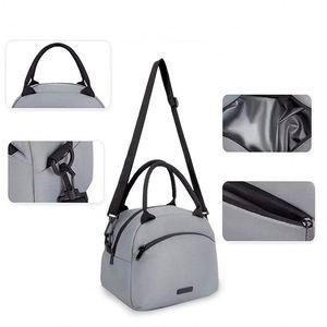 Custom Reusable Canvas Insulated <b>Thermal</b> Cooler <b>Bag</b> with Zipper Closure 15L Capacity for Food <b>Delivery</b> Shopping & Picnic - Product Image 4