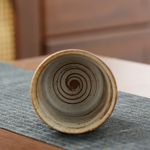 Taza de Café de Cerámica Japonesa Retro Simple sin Asa, Taza de Agua de Cerámica Rústica para el Hogar, Restaurantes y Comidas en Solitario - Product Image 5