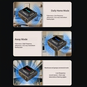 Répulsif à rongeurs ultrasonique écologique solide 2025, nouveau modèle, prise USB, 3 modes, répulsif pour souris <span class=keywords><strong>et</strong></span> écureuils d'intérieur - Product Image 6