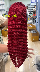 <span class=keywords><strong>Perruque</strong></span> Lace Front en Cheveux Humains 100% Naturels, Style Bouclé Profond et Souple pour Femme, Idéale au Quotidien et pour les Fêtes - Product Image 6