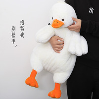 Vente en gros de poupée design Fat, mignon, doux, animal kawaii, canard, lapin, ours, renard, chien, jouets en peluche, oreiller jetable, poupée endormie