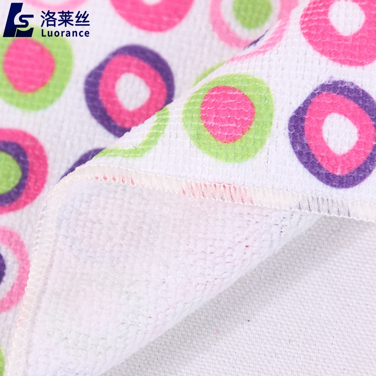 Двустороннее махровое полотенце из полиэстера с принтом на заказ для пляжного полотенца