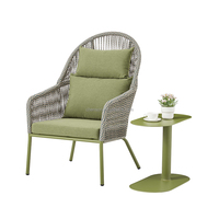 Meuble moderne, table basse d'appoint de jardin en métal haut de gamme, légère, petite, pour coin