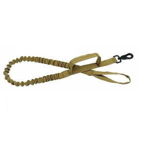 สายจูงสุนัขแบบยุทธวิธีกลางแจ้ง ทำจากไนลอน สีดำ ทนทาน ป้องกันการแตกหัก - Product Image 2