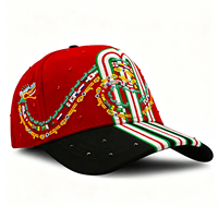 Gorra de béisbol de pana de calidad G5 OEM/ODM con 5 paneles y bordado, gorras de gamuza The Barbas para hombre