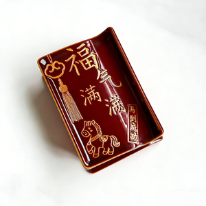Guofeng New Year Acetic Acid Clip Large Hair Clip Accessories Square Tortoiseshell Handmade Chain Style Daily Use