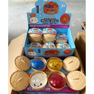 Squishies Pailletés en Forme de Boulette, Jouets Sensoriels Doux à Remontée Lente pour Enfants et Adultes, Pack Mystère Arc-en-ciel Couleurs Aléatoires, Cadeau Anti-stress - Product Image 2