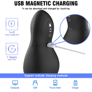 كأس استمناء كهربائي عالي الجودة صديق للبيئة ومقاوم للماء للرجال مع 7 أوضاع اهتزاز - Product Image 4