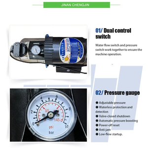 Pompe à eau pour arrosage domestique et jardin, <span class=keywords><strong>mini</strong></span>-pompe à eau agricole, pompe spéciale pour l'élevage aquacole domestique - Product Image 4