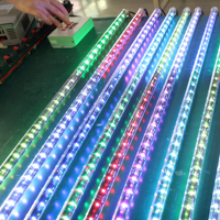 Tube lumineux LED effet pluie de météores 20 mm, indice de protection IP65 et IP68, pour décorations de Noël