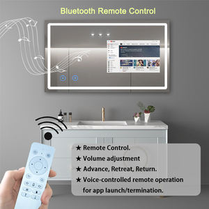 Espejo Inteligente Popular para Baño Rectangular con Sistema Android, LED, TV, WiFi y Bluetooth Compatible, Funciones Completas y Resistente al Agua - Product Image 4