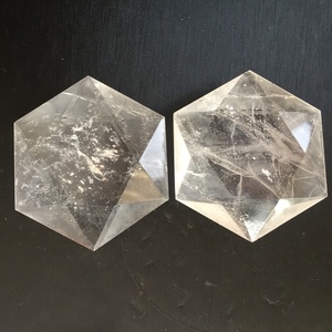Natural <span class=keywords><strong>de</strong></span> la mano tallada estrella <span class=keywords><strong>de</strong></span> David <span class=keywords><strong>de</strong></span> cristal <span class=keywords><strong>de</strong></span> cuarzo claro estrella para venta - Product Image 4