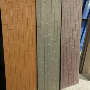 Yalıtımlı dış duvar sandviç panelleri yeni yapı inşaat malzemeleri duvar panelleri dış cephe kaplama