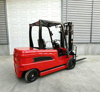 Fabricant professionnel de chariots élévateurs électriques 3 tonnes, hauteur de levage 6m, populaires, alimentés par batterie au plomb-acide avec moteur haute puissance