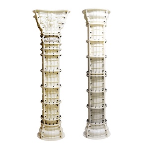 Molde de Columna Romana de Plástico Reutilizable, Molde de Pilar Cuadrado de Estilo Europeo - Product Image 3