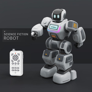 Thông Minh Nhựa Âm Nhạc Đồ Chơi Robot Cho Giáo Dục Sớm Điều Khiển Từ Xa Intercom Bằng Giọng Nói Tương Tác Trẻ Em Của Ca Hát Đồ Chơi - Product Image 2