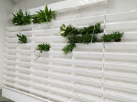 Sistem Penanam Digital SIPHEM Smart Hydroponic Garden Wall untuk Bunga Asli Tanaman Hijau Dekorasi Dalam Ruangan