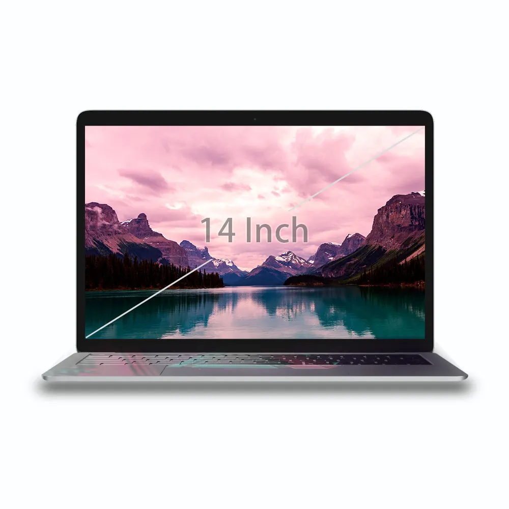 Great Asia Laptop 14 Inci Wifi 6GBRAM untuk Siswa Laptop Kelas Online Windows 10 Pro Pc 512GBSSD