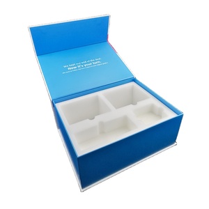 Personalizado grande de la tapa de la almeja de solapa magnética cierre de caja de regalo - Product Image 2