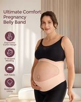 Ceinture de soutien abdominale fine et respirante pour la seconde et la troisième trimestres de grossesse, soulage la pression lombaire, attelle prénatale lombaire