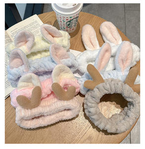 Offre Spéciale élastique coton bandeau doux bandeau <span class=keywords><strong>de</strong></span> cheveux pour le maquillage du visage douche Spa soins personnels-salon <span class=keywords><strong>de</strong></span> beauté best-seller - Product Image 3