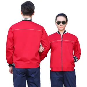 High Visibility Men's Industrial Workwear New Customization Baseball Uniform Design Workwear