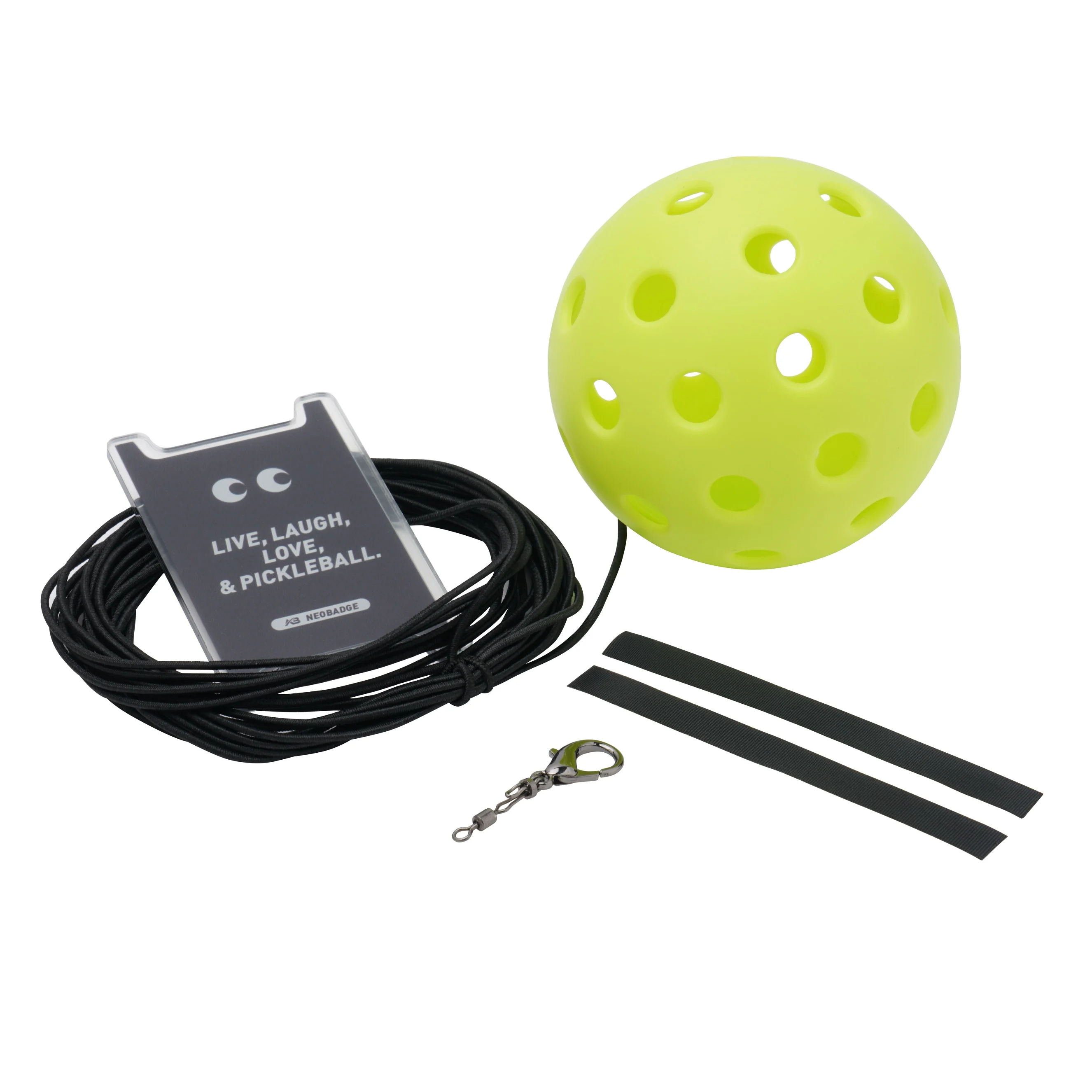 Single Pick Ball Training Set Equipment to Improve Batting Accuracy in Pickleball