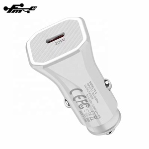 Vendita calda usb <span class=keywords><strong>c</strong></span> caricabatteria per auto interfaccia uscita 20W adattatore per auto ricarica rapida per <span class=keywords><strong>Iphone</strong></span> con porta di tipo <span class=keywords><strong>c</strong></span>. - Product Image 4