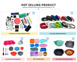 Piezas de caucho de silicona OEM/ODM personalizadas, productos de molde de caucho de silicona, fábrica de herramientas - Product Image 2