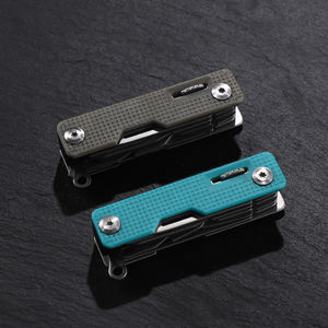 Couteau de poche multifonctionnel suisse personnalisé 10 en 1, petit couteau EDC, <span class=keywords><strong>outil</strong></span> de survie, manche en plastique ABS, couteau de poche léger - Product Image 3