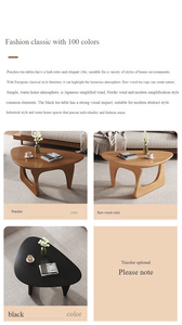 Nouveaux produits 2025 <span class=keywords><strong>scandinave</strong></span> nouvelle Table à thé Triangle petit ménage Simple Table à thé salon maison - Product Image 5