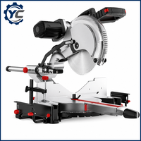 Scie circulaire industrielle 4800W de qualité professionnelle, haute précision, pour métal et carrelage, avec guide laser, système de glissière à double rail, sans balais