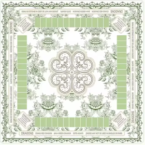 Tapis portable de luxe en caoutchouc naturel, résistant à l'eau et durable, pour plateau de Mahjong américain – Vente chaude - Product Image 1