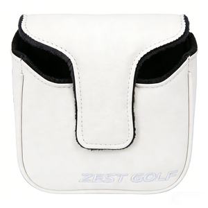 Funda Protectora para Cabeza de Palo de <span class=keywords><strong>Golf</strong></span> de Primera Calidad, Personalizable con Logotipo Bordado, Cierre Magnético, Cuero PU, para Palo Tipo Mallet - Product Image 1