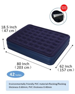 Cama de aire Bbl levantada Icu Portbal <span class=keywords><strong>Quechua</strong></span>, cama de aire sin bomba, colchón de aire, batería Doubke, CA, 2 unidades - Product Image 6