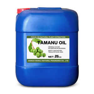 น้ำมันทามานูบริสุทธิ์ 100% เกรดเครื่องสำอางธรรมชาติ บำรุงผิวและเส้นผม สำหรับทำโลชั่นและสบู่ - น้ำมันคาโลฟิลลัม อิโนฟิลลัม - Product Image 1