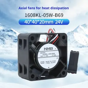 1608KL-05W-B69ลมพัดพลาสติก24V DC 0.13A ยนต์ปรับแต่งได้ - Product Image 2