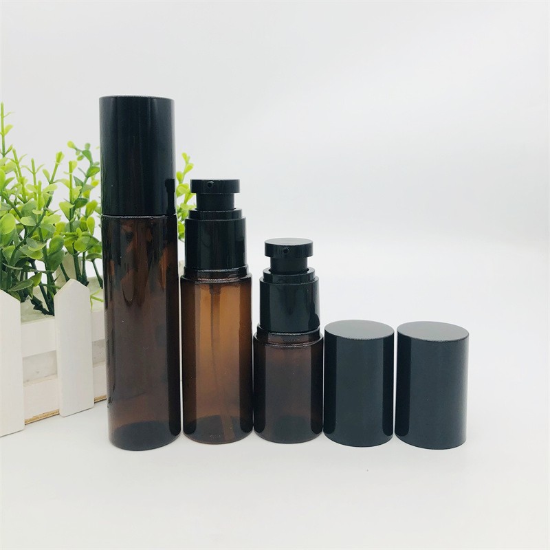 pet amber bottle 30ml