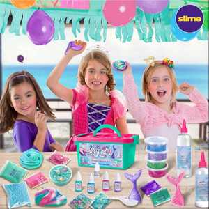 Summer Gift Mermaid <b>Slime</b> <b>Kit</b> for Girls <b>Slime</b> <b>Making</b> <b>Kit</b> for Boy and Girls Glitter Glossy Metallic <b>Slime</b> Toy - Product Image 4