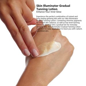 Productos Bronceadores de Marca Privada OEM ODM, Crema Autobronceadora para una Piel Radiante y Brillante, Loción Bronceadora Gradual - Product Image 2