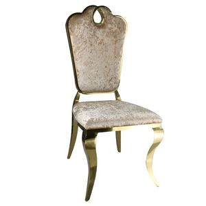 Sillas moderno Mini de Hqh Venta caliente suave de cuero Metal Marina acolchado apilable de oración <span class=keywords><strong>en</strong></span> el Hotel de lujo silla - Product Image 5