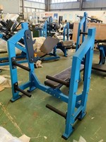 Banc plat multifonctionnel pour usage commercial - Machine d'entraînement de force et d'exercices abdominaux réglable Ydyfit NM0059