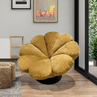 Canapé convertible moderne en velours, fauteuil pivotant, pour usage extérieur, scolaire, couleur personnalisable, salle à manger, hôtel, salon, bureau, chambre