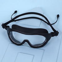 Lunettes de natation pour enfants avec bouchons d'oreilles, anti-buée, étanches, anti-UV, vision claire