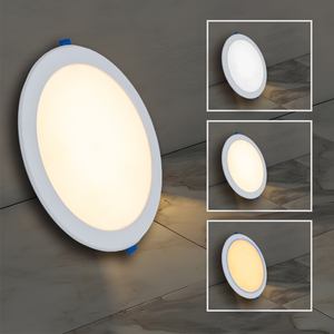 Chất lượng cao Ultra Slim thay đổi độ sáng vòng lõm 24W 6 inch downlight Led bảng đèn cho văn phòng nhà ceil - Product Image 2