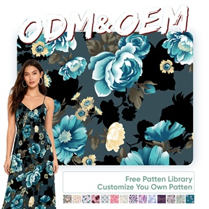 Nhà Máy Cung Cấp Trực Tiếp OEM/ODM Tùy Biến 100% Polyester <span class=keywords><strong>Crepe</strong></span> Vải Căng Vải In Kỹ Thuật Số Vải - Product Image 1