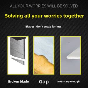 Lames de couteau utilitaire SK5 en acier à haute teneur en carbone 18 mm pour le bureau, le bricolage, l'artisanat, l'emballage – Lames de rechange rapides et tranchantes - Product Image 6